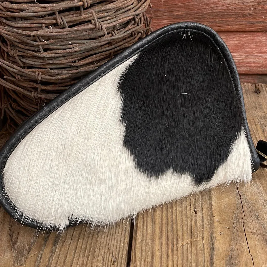 043 Small Pistol Case - Black & White w/