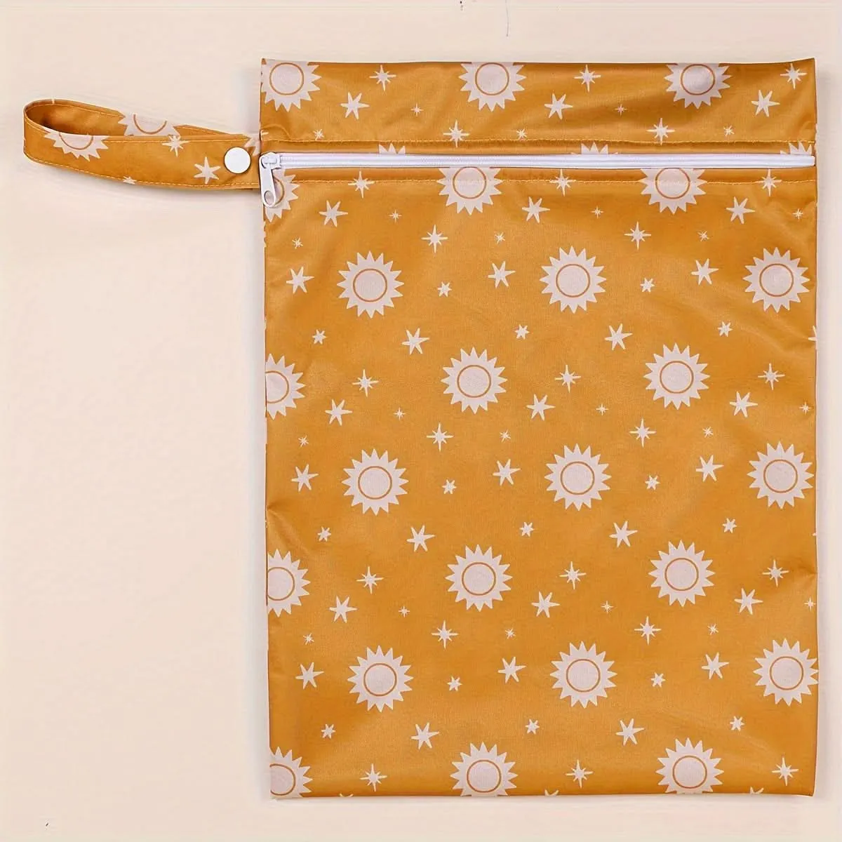 2-Pack Reusable Wet Dry Bags for Diapering