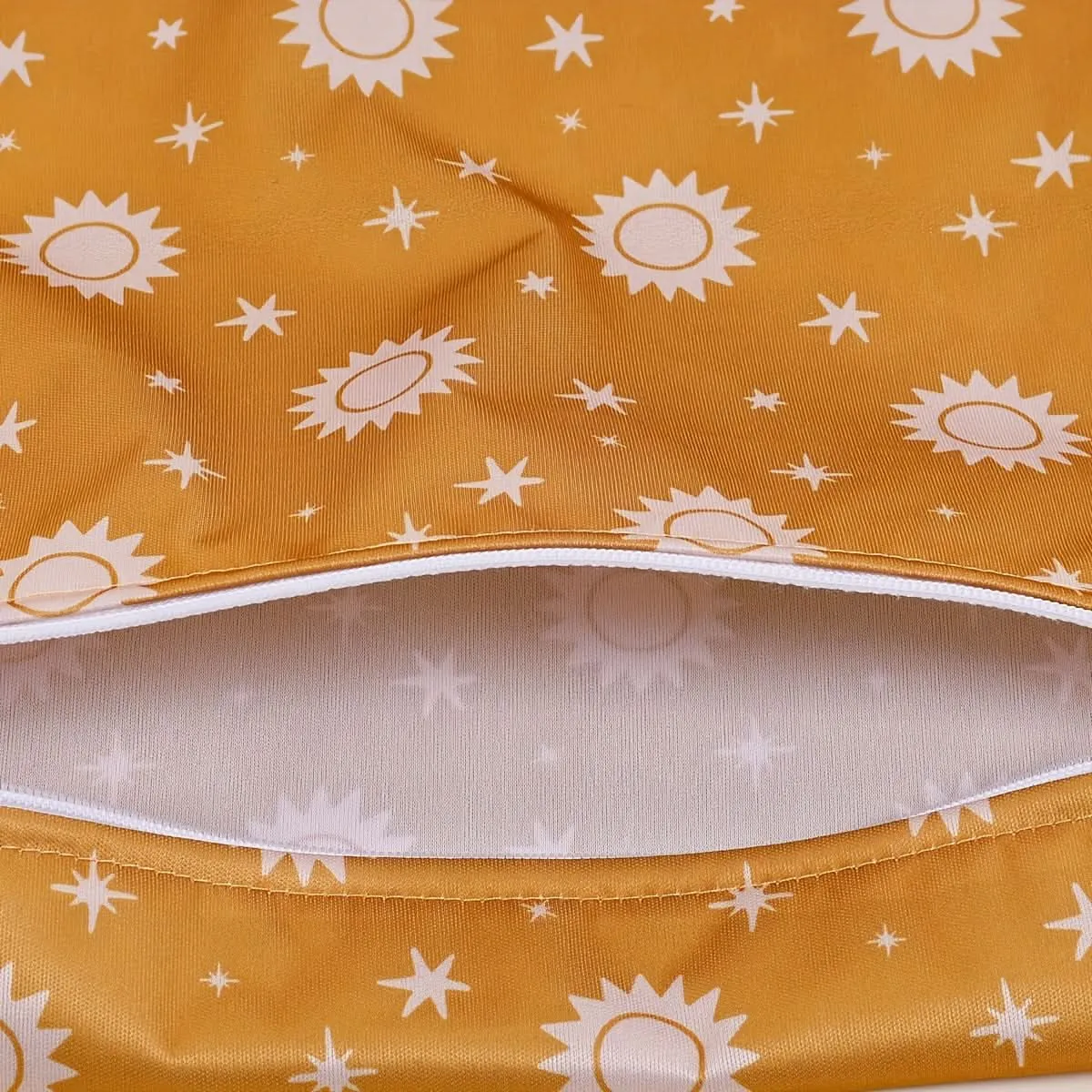 2-Pack Reusable Wet Dry Bags for Diapering