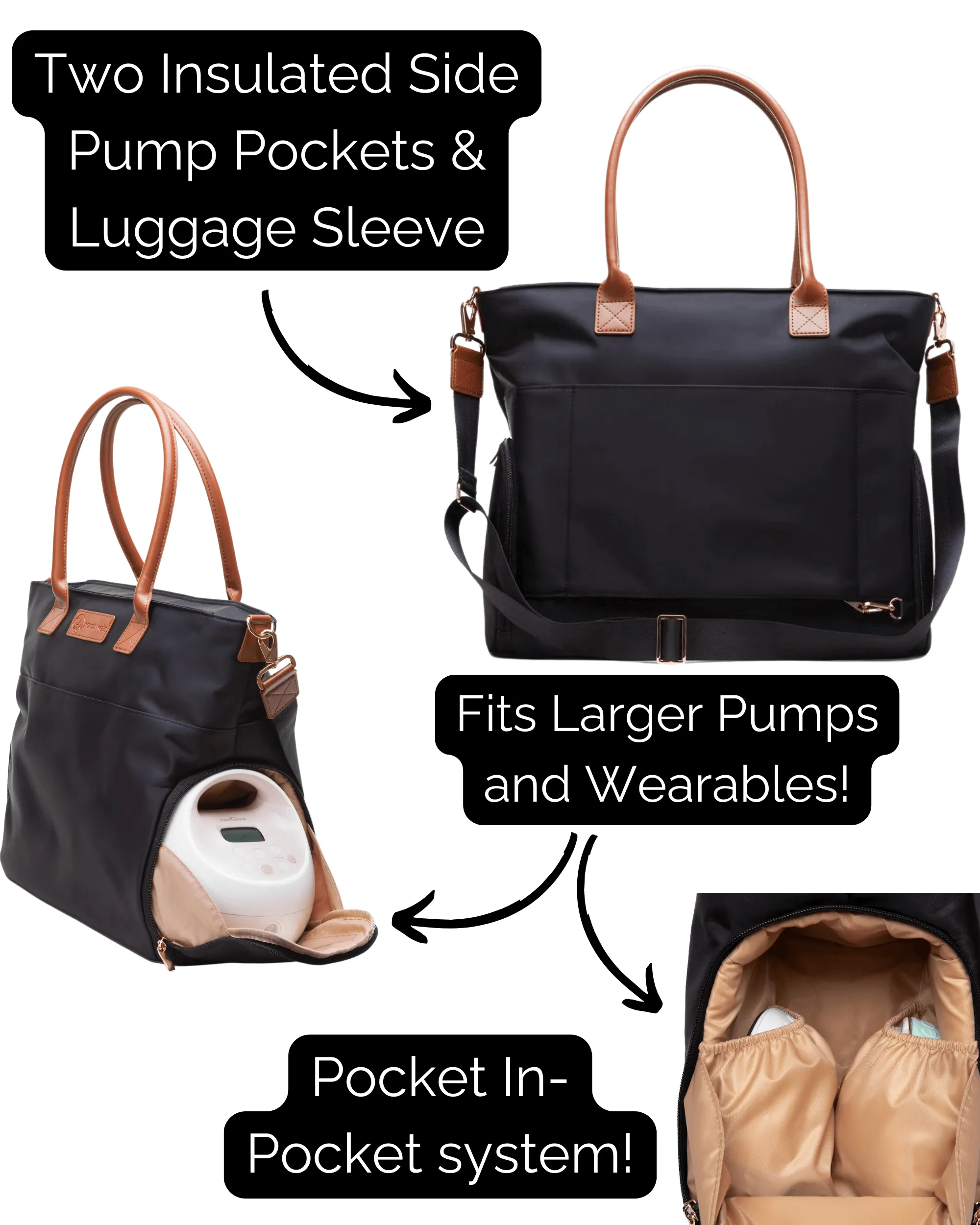 Abby Breast Pump Tote