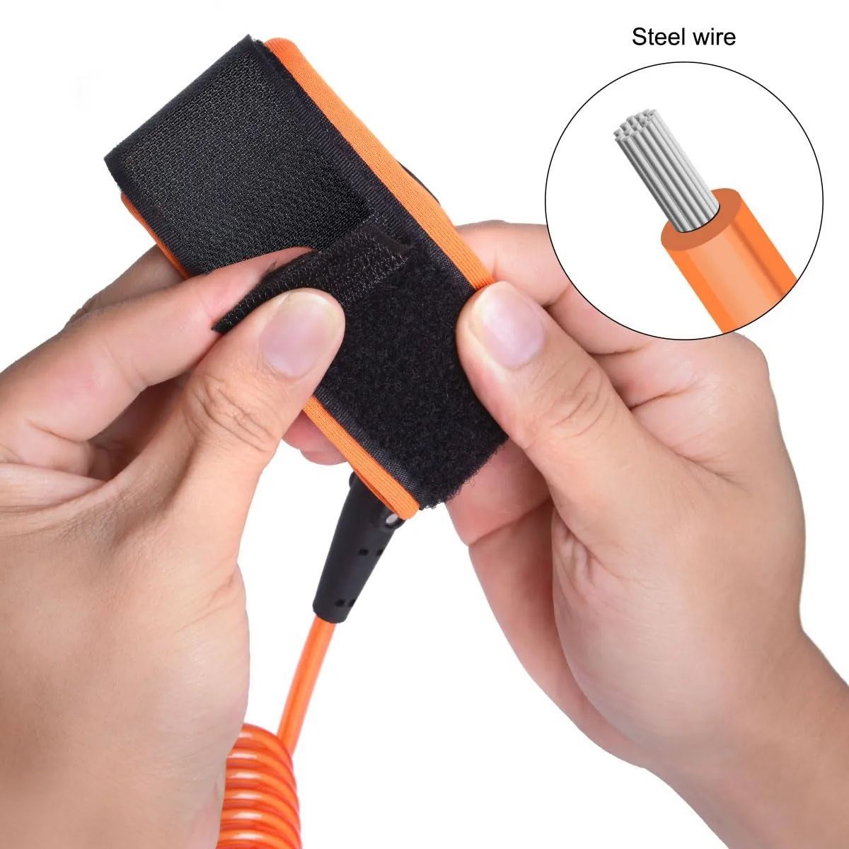 Action Camera Non-Slip Handler Floating Hand Grip Holder Mount   Steel-cored Safety Wrist Strap for GoPro Sony Insta360 Olympus Akaso Underwater Camcorder Diving Surfing Snorkeling Rafting Kayak Scuba