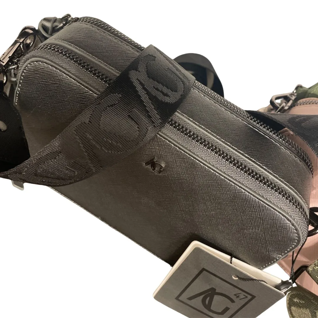 AG47 Emma Cross Body Bag | Silver