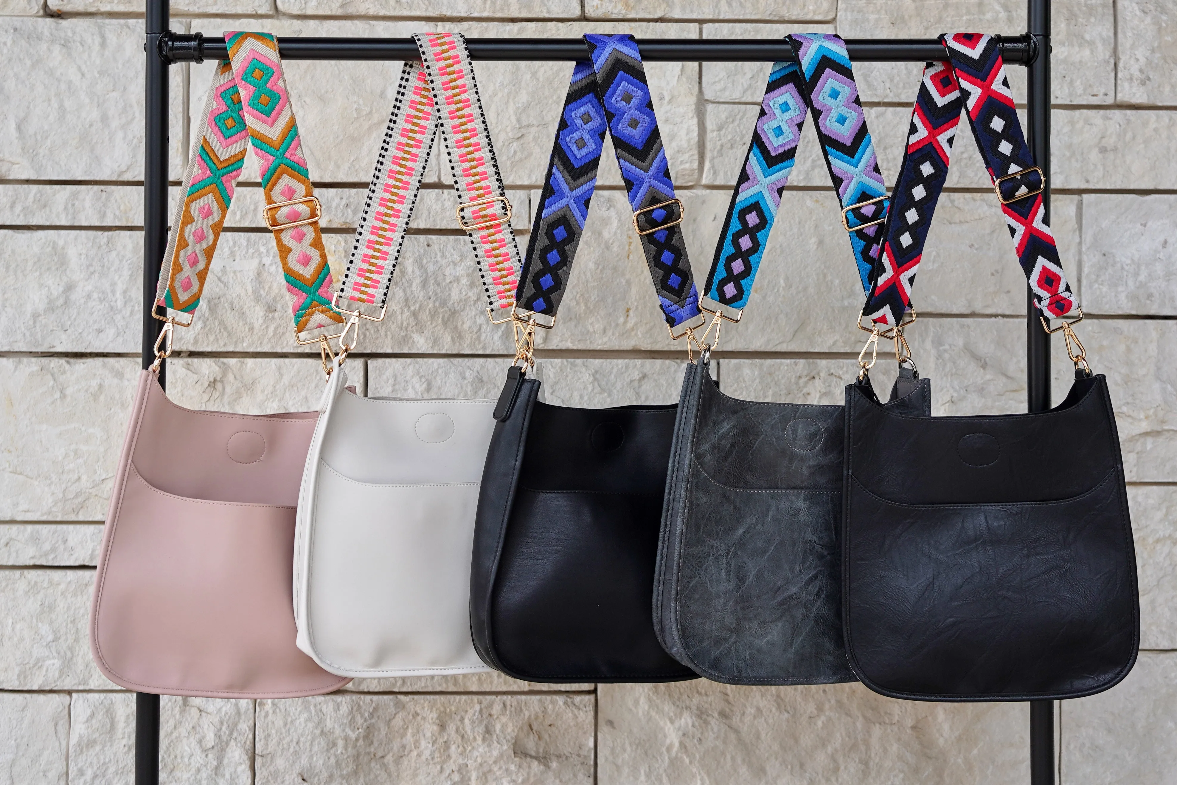 ah-dorned NYC Faux Leather Handbags