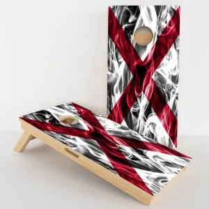 Alabama Flag Professional Cornhole Boards