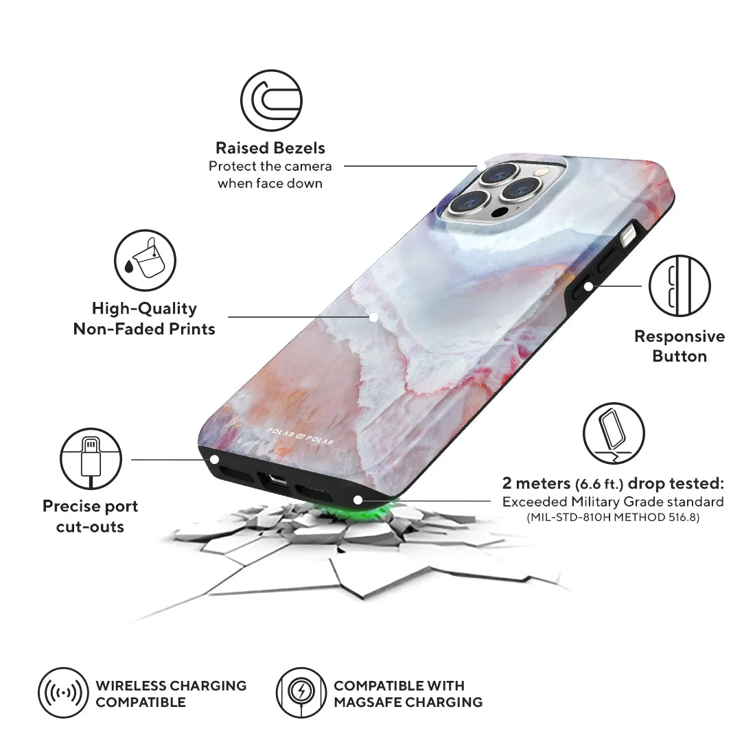 Almond Coast Custom - iPhone 13 Pro Max Case