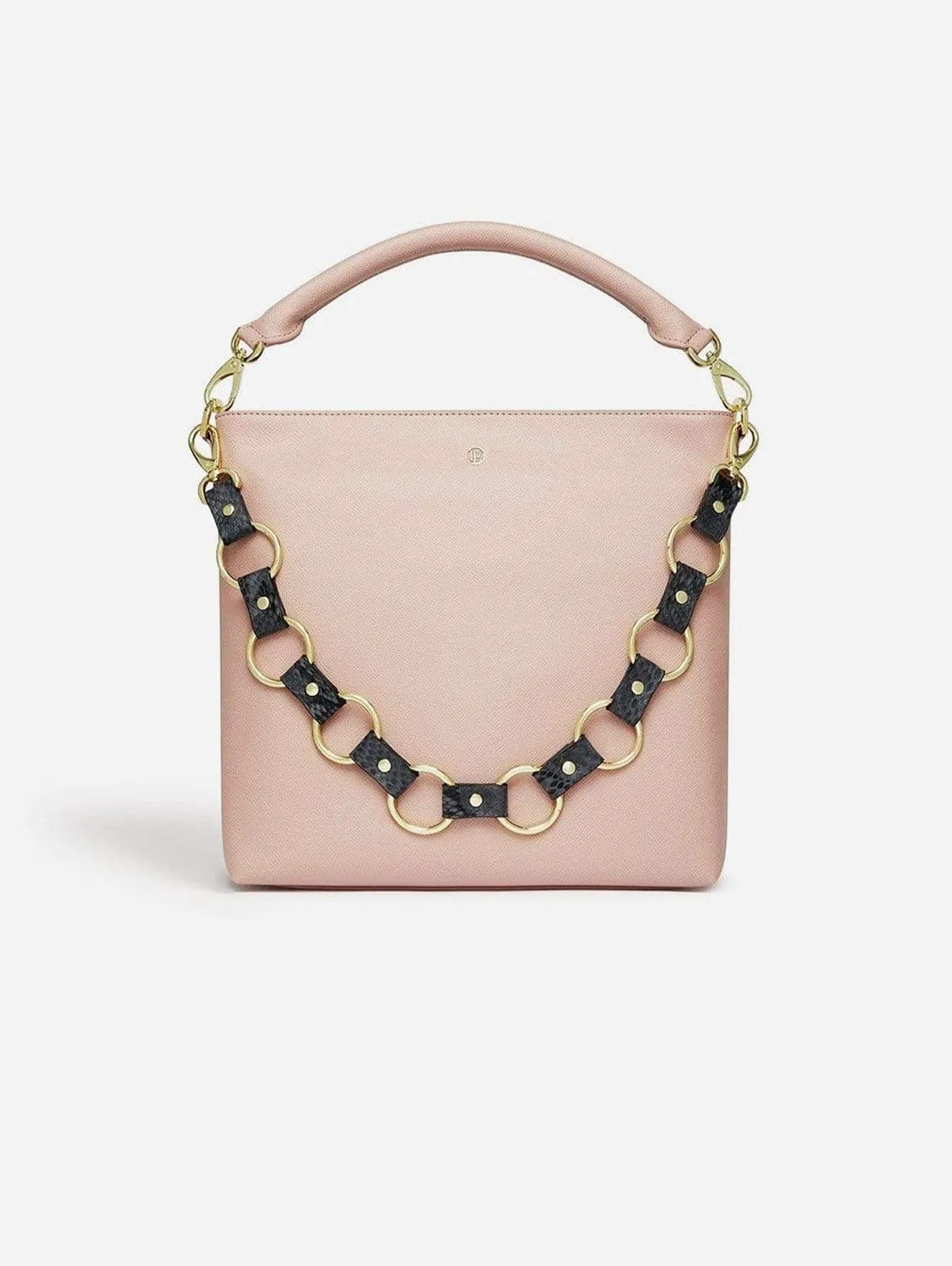 Alstonia Vegan Leather Hobo Bag | Pink Nude
