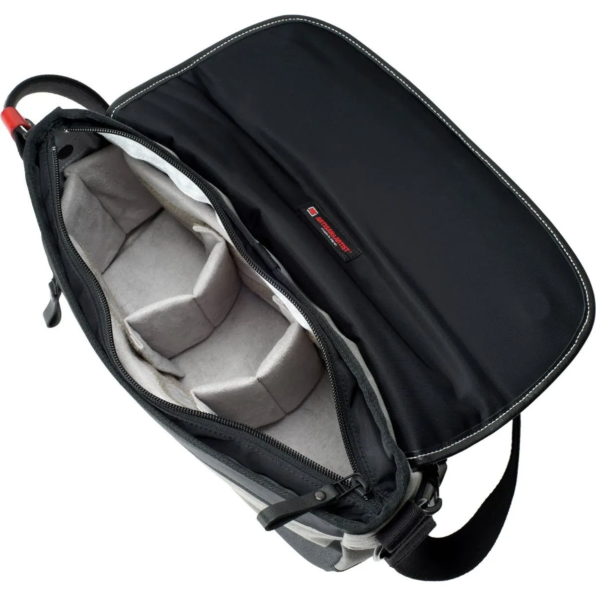 Artisan & Artist Adelina ACAM-9000 Camera Shoulder Bag (Grey)