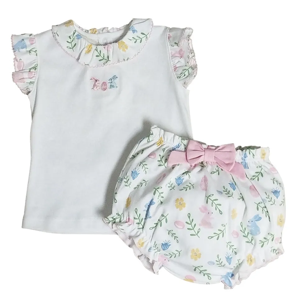 Baby Girl Diaper Set Easter Collection