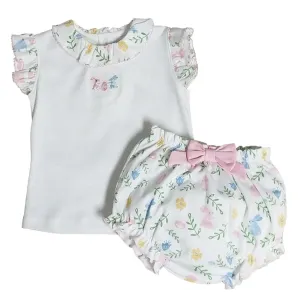 Baby Girl Diaper Set Easter Collection