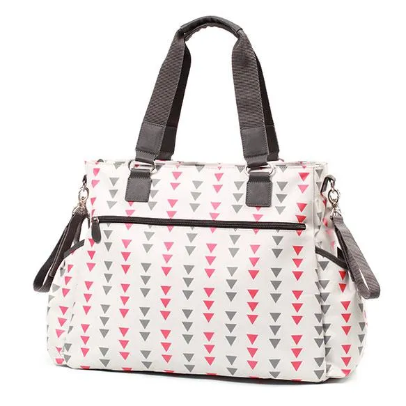Baby Nappy Multi-Functional Diaper Bag Set With Changing Mat Babyono Glam Pink