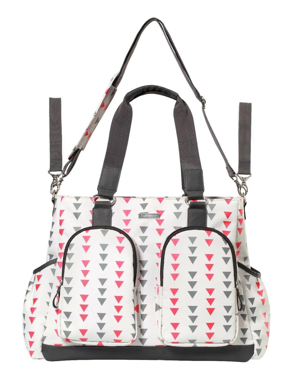 Baby Nappy Multi-Functional Diaper Bag Set With Changing Mat Babyono Glam Pink