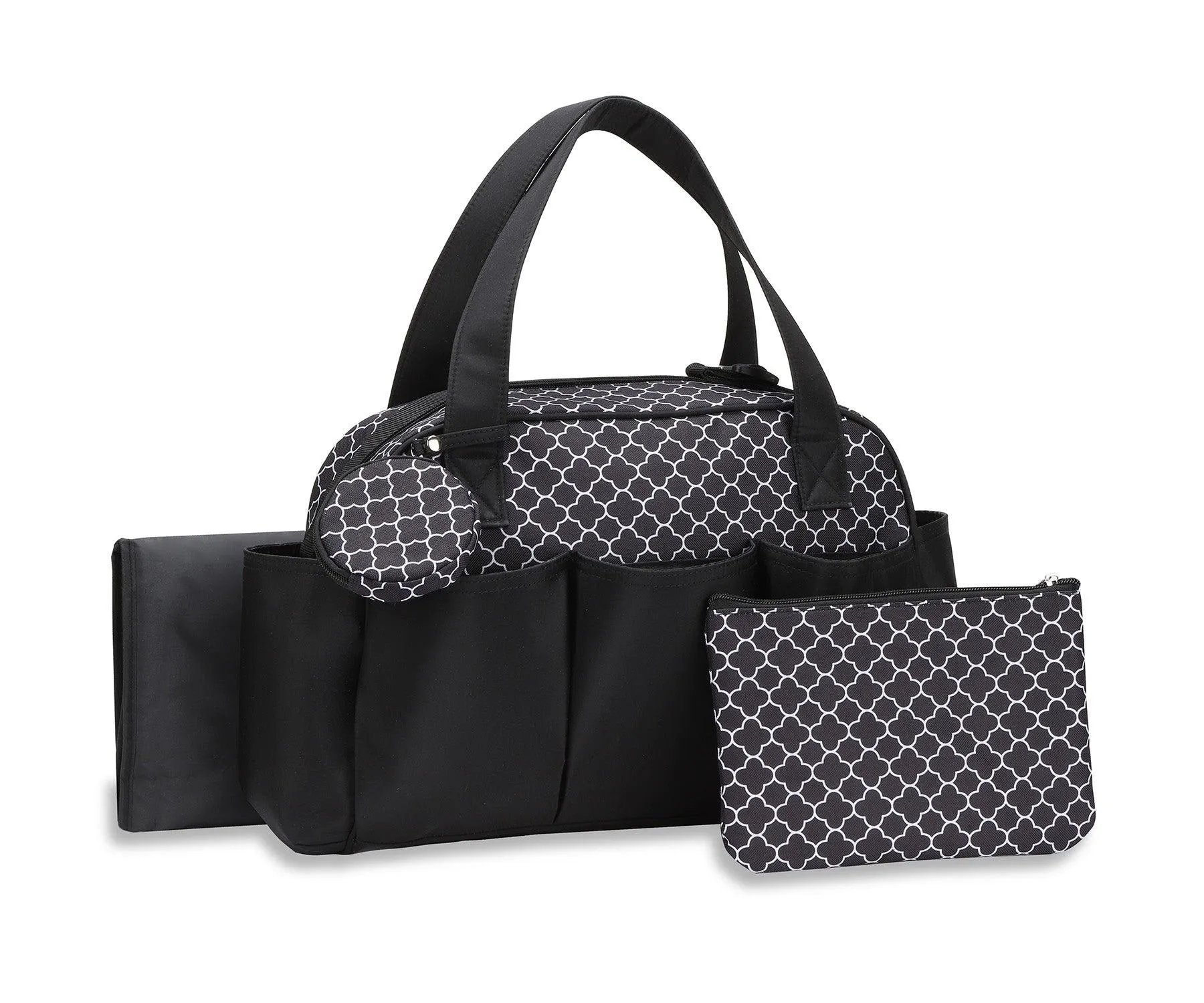 Babyboom Camellia 4-Piece Duffle Diaper Bag