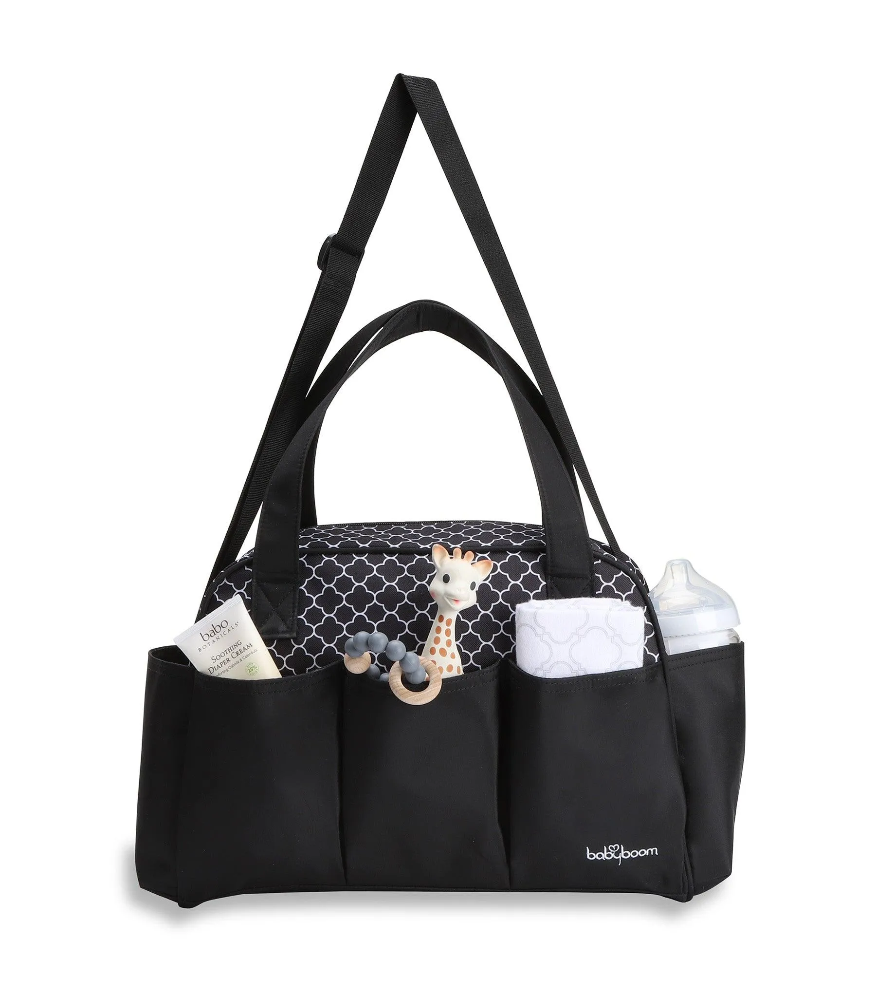Babyboom Camellia 4-Piece Duffle Diaper Bag