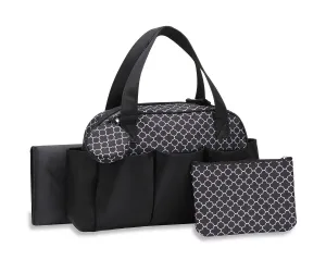 Babyboom Camellia 4-Piece Duffle Diaper Bag