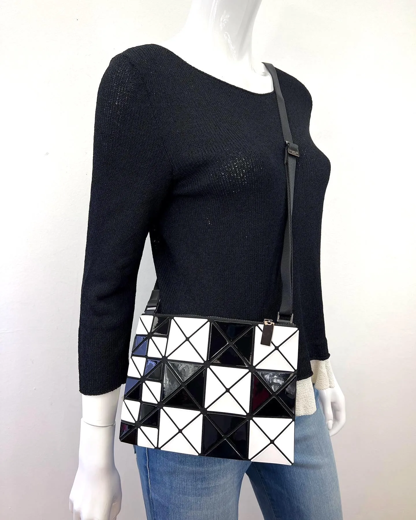BAO BAO ISSEY MIYAKE SMALL CROSSBODY BAG