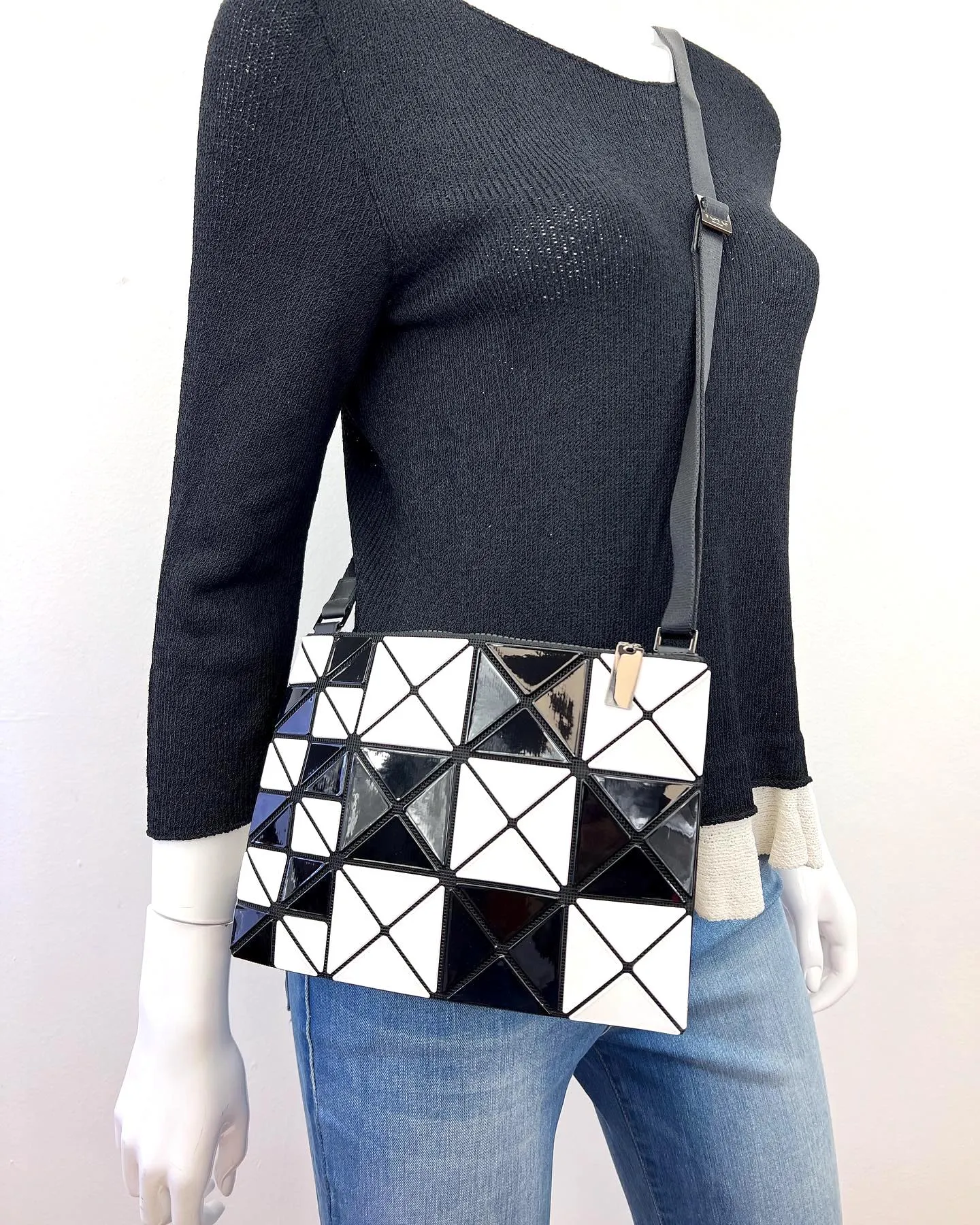BAO BAO ISSEY MIYAKE SMALL CROSSBODY BAG