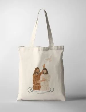 Baptism of Jesus {Tote Bag}