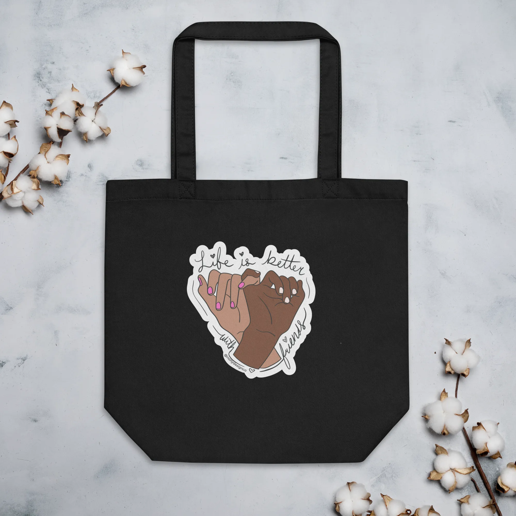 Better with Friends Eco Tote Bag