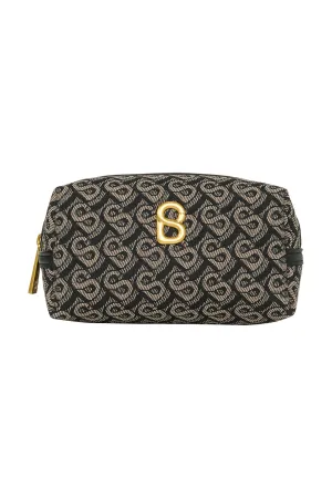 Bimu Jacquard Multifunction Pouch Medium - Black