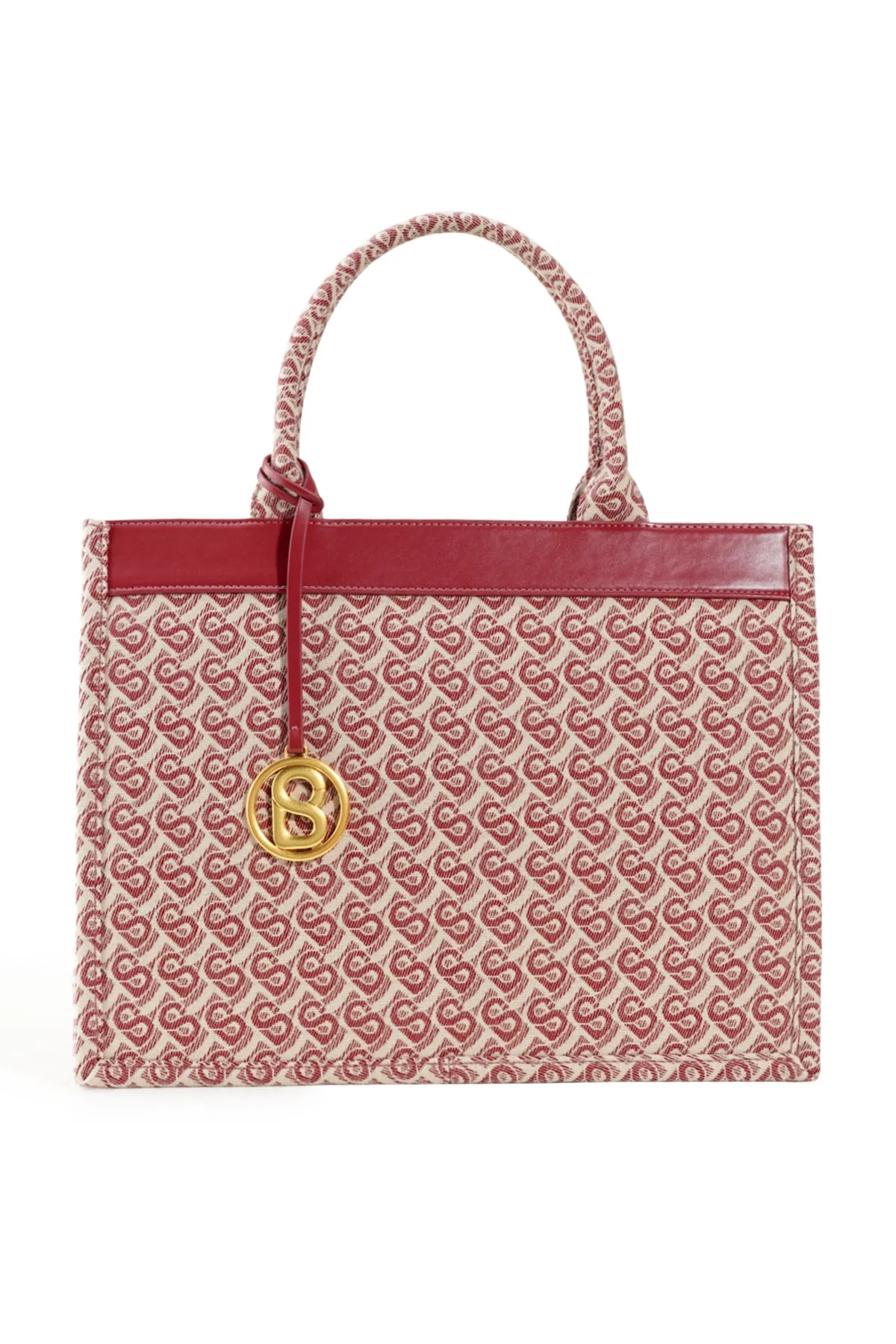 Bimu Jacquard Tote Bag Large - Redwood