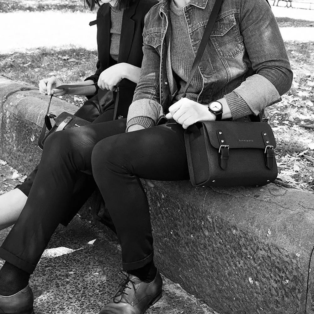 Binalpath Canvas Black Camera Shoulder Bag - Ace