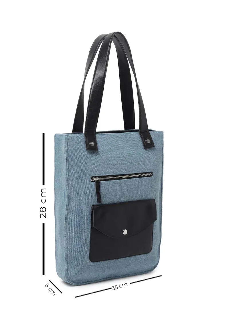BLACK BERG DENIM BAG