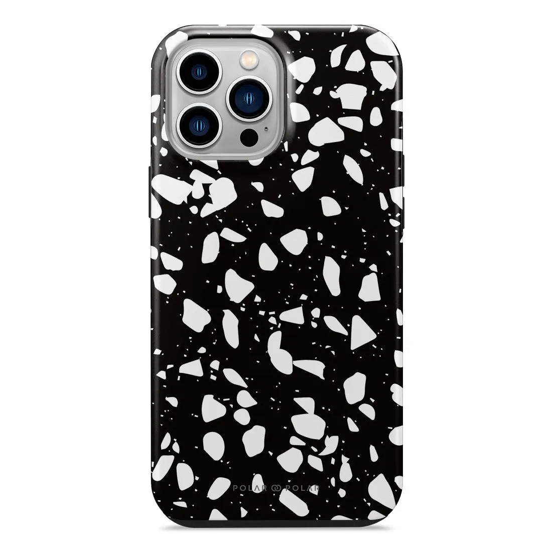 Black Rocky Road Terrazzo Custom - iPhone 14 Pro Case
