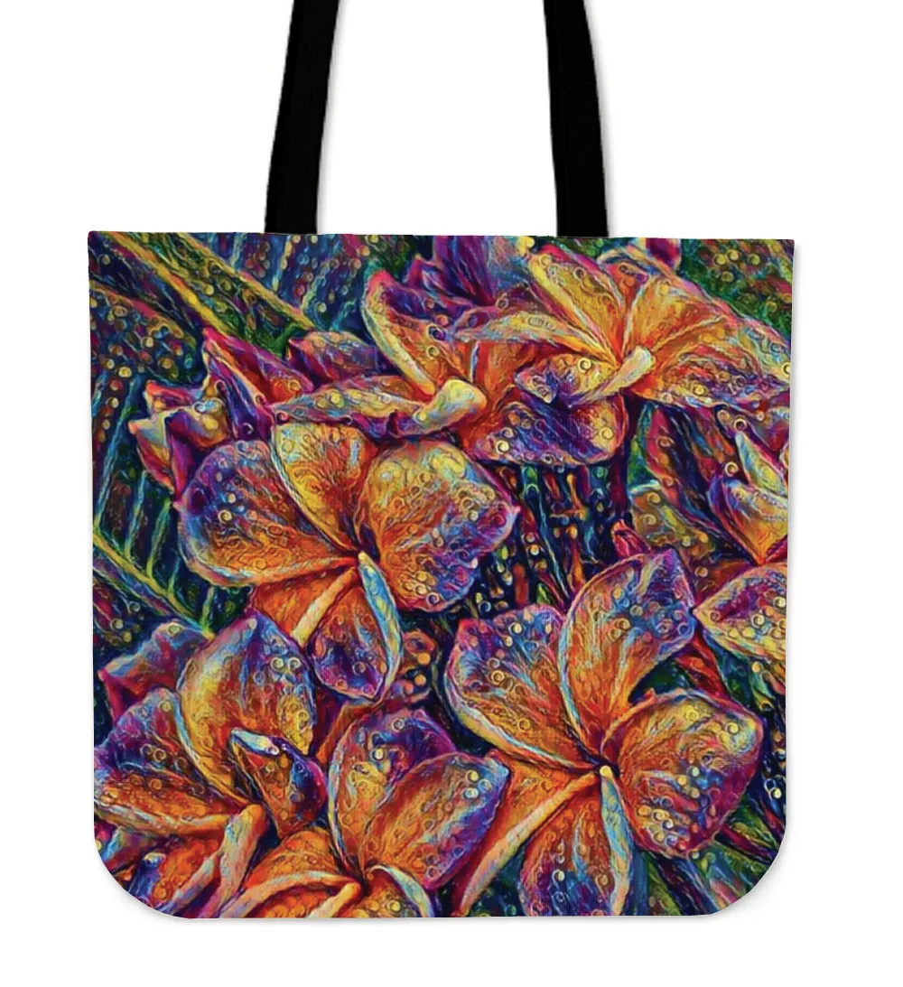 Bold Floral Tote Bag
