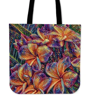 Bold Floral Tote Bag