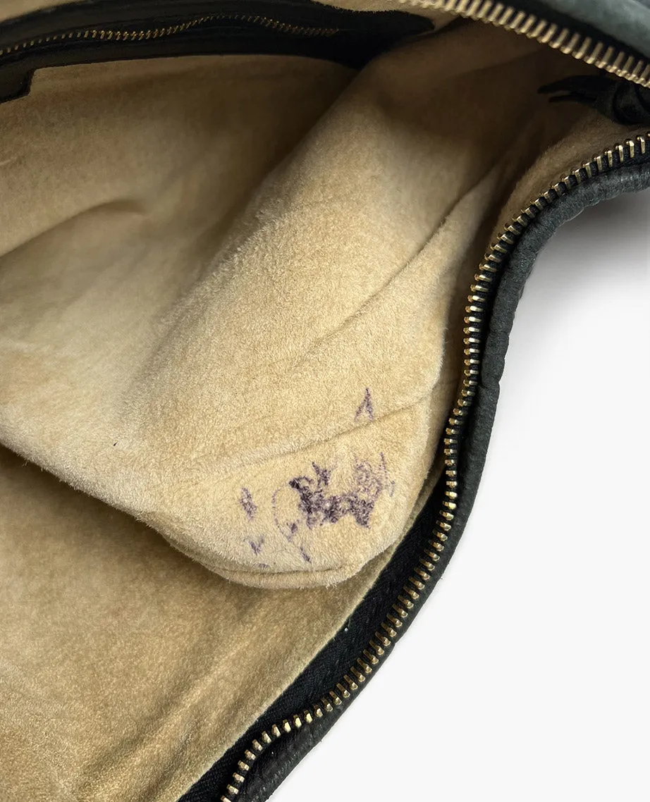 Bottega Veneta Intrecciato Hobo Bag Black