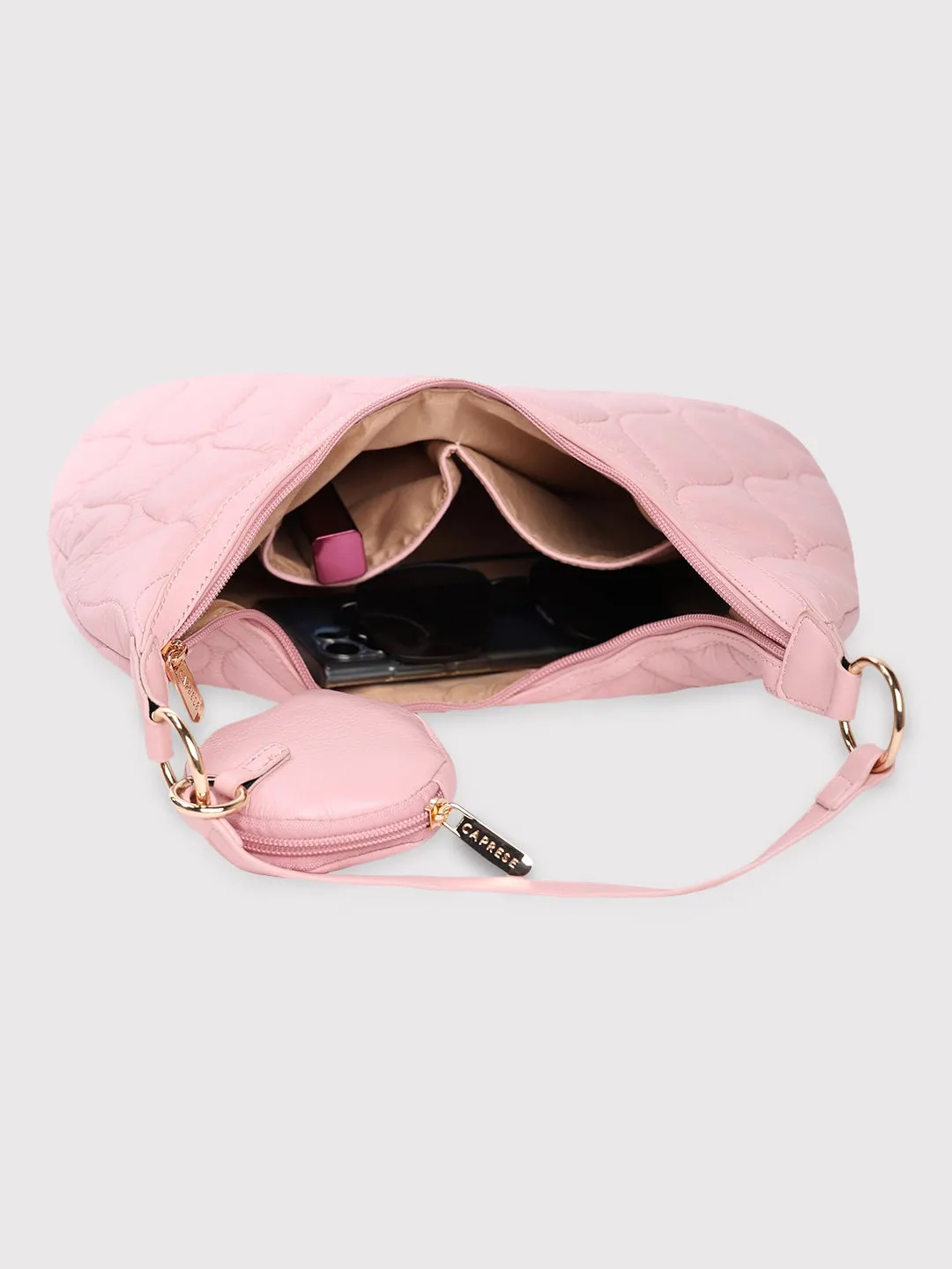 Briar Hobo Medium Dusty Pink