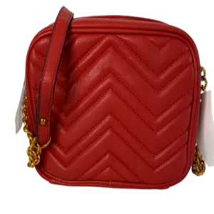 Brittany Quilted Leather Square Crossbody Bag