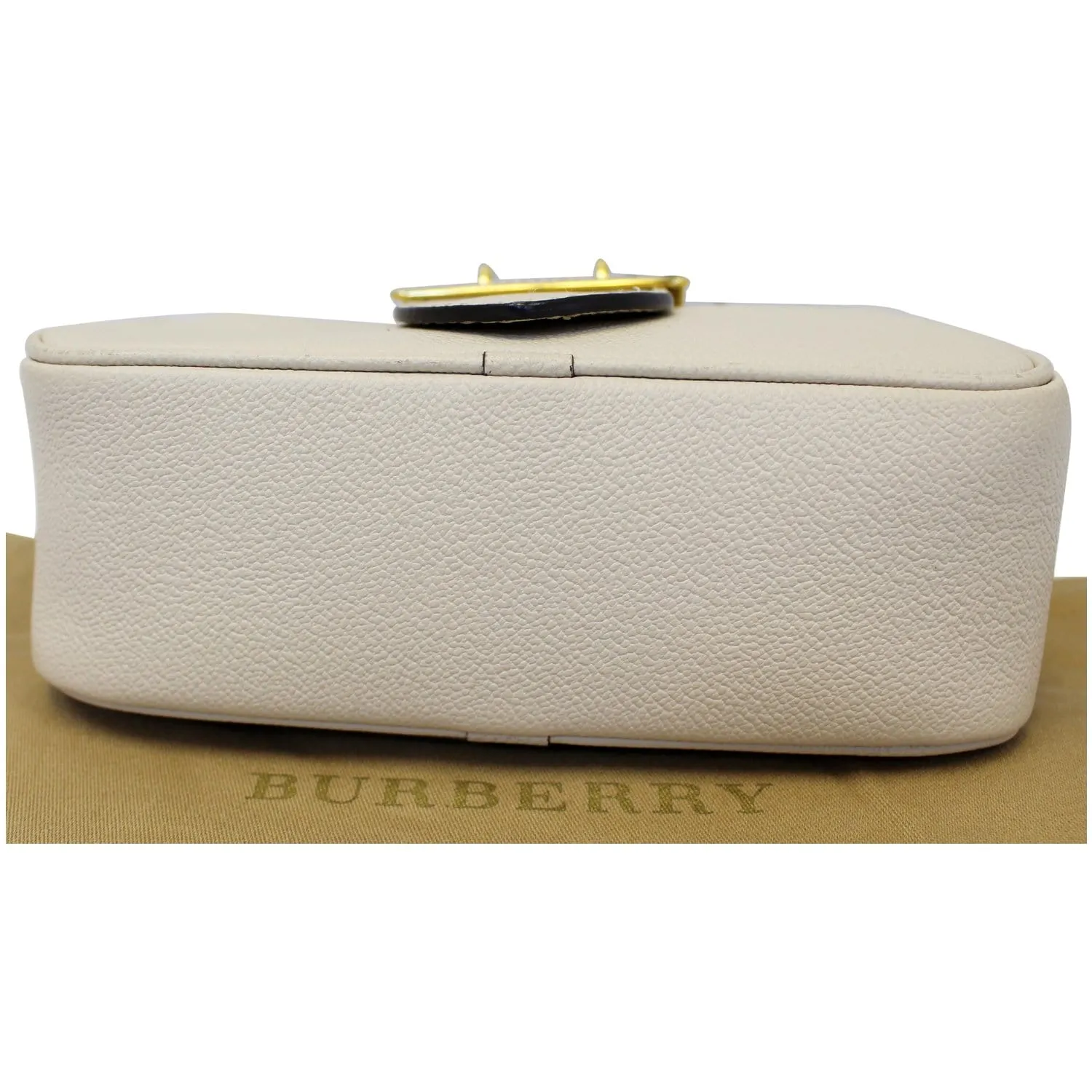 BURBERRY Small Buckle Crossbody Bag Limestone