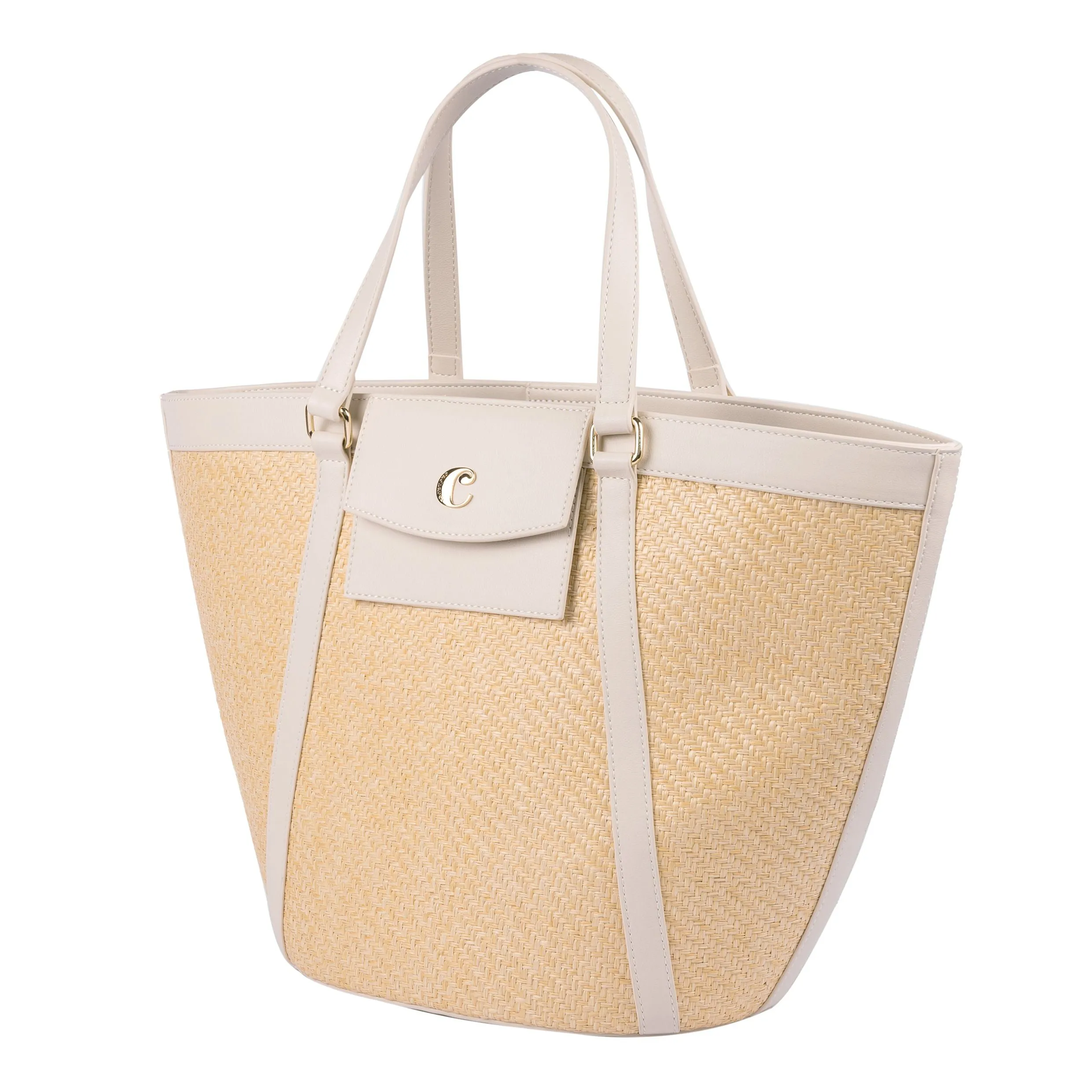 Cacharel CTX218G-Lady bag Alesia Off-white