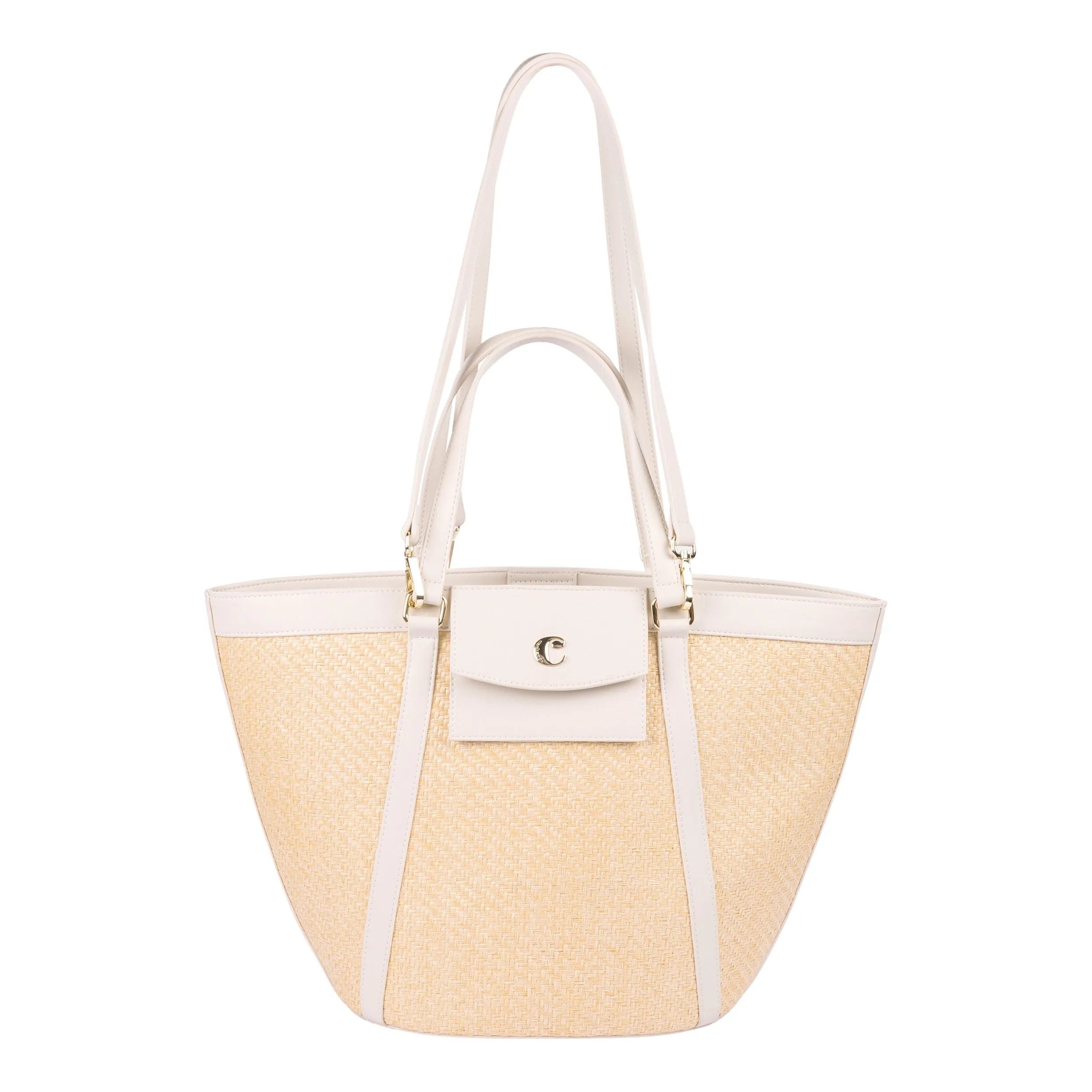 Cacharel CTX218G-Lady bag Alesia Off-white