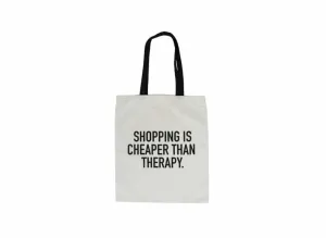 Canvas Tote Bag – Shopping Is Cheaper