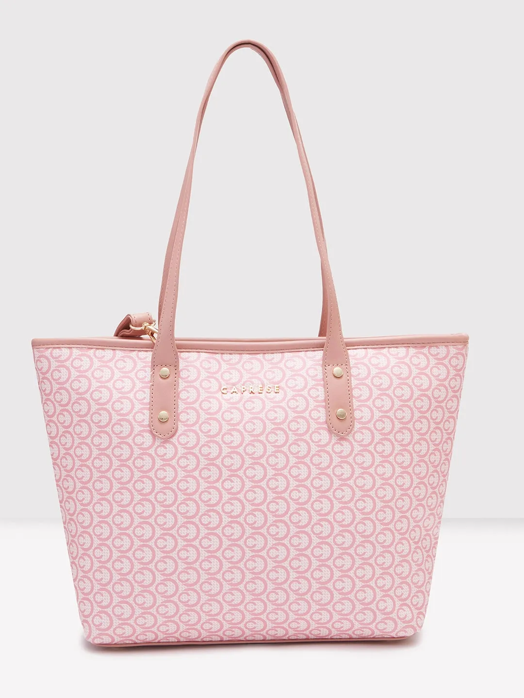 Caprese Callie Tote Large Dark Pink
