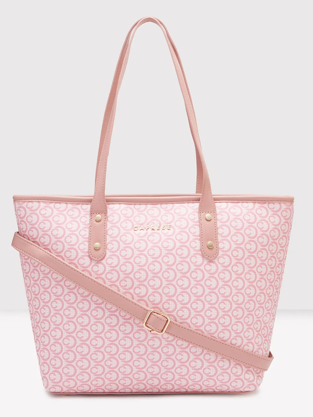 Caprese Callie Tote Large Dark Pink