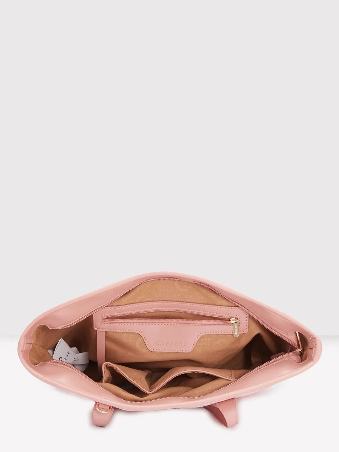 Caprese Callie Tote Large Dark Pink