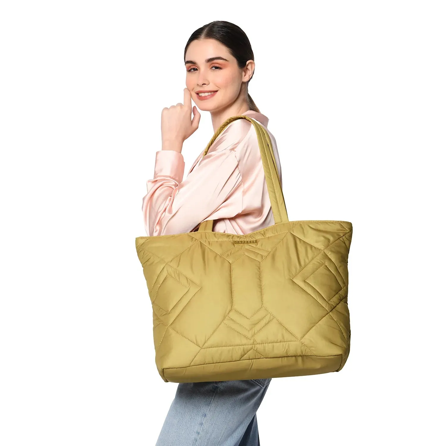 Caprese Clara Tote Medium (E) Ochre
