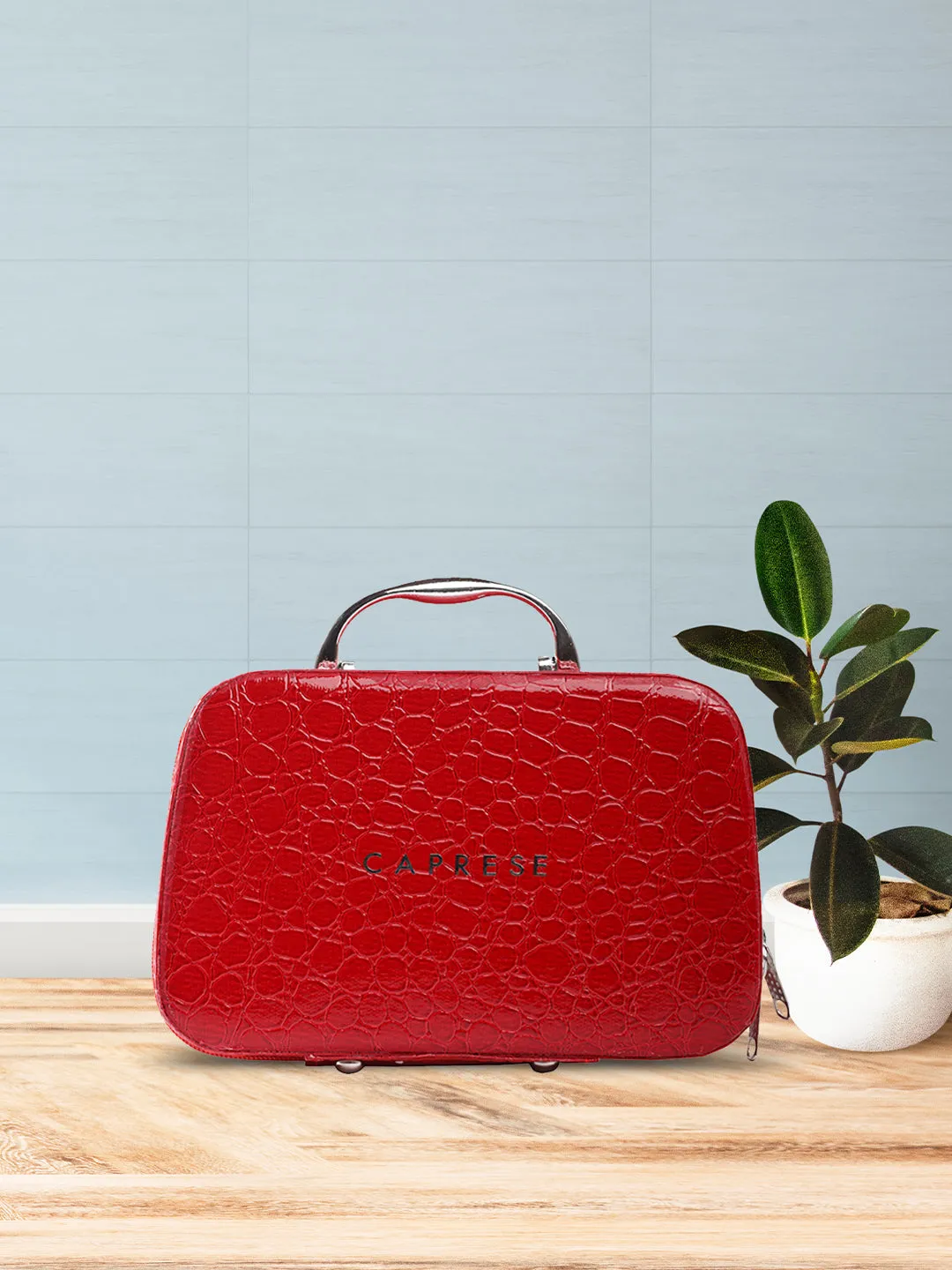 Caprese Cortney Vanity Case Small Maroon