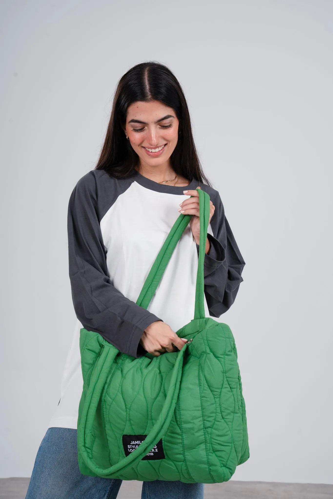 Carry It All Tote Bag In Green