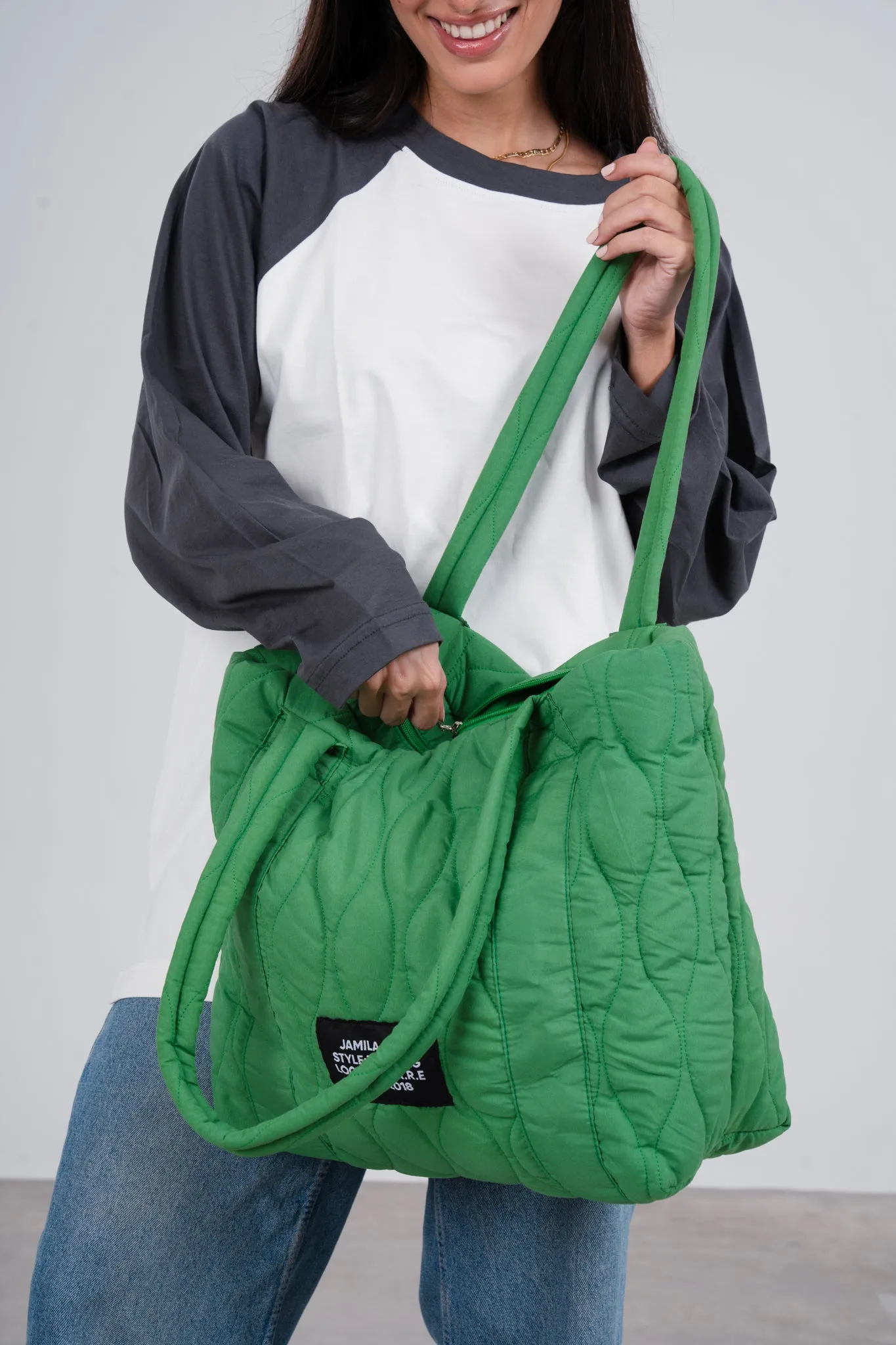 Carry It All Tote Bag In Green