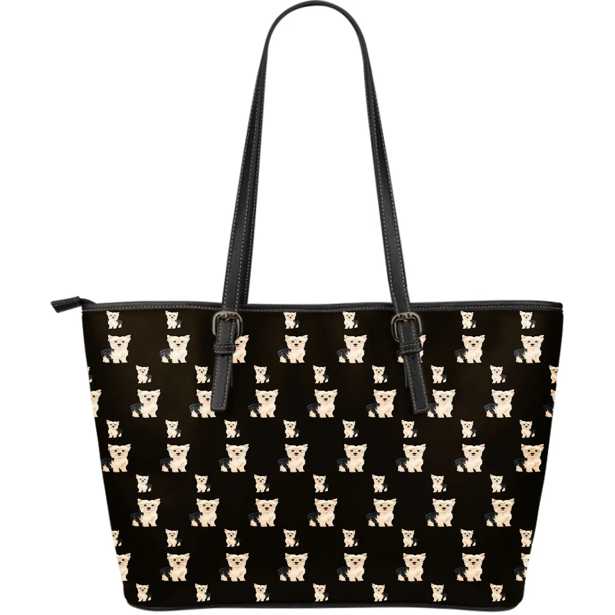 Cartoon Yorkie Tote Bag