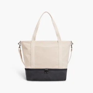 Catalina Deluxe Tote - Eco Friendly Canvas - Midnight Ash Colorblock