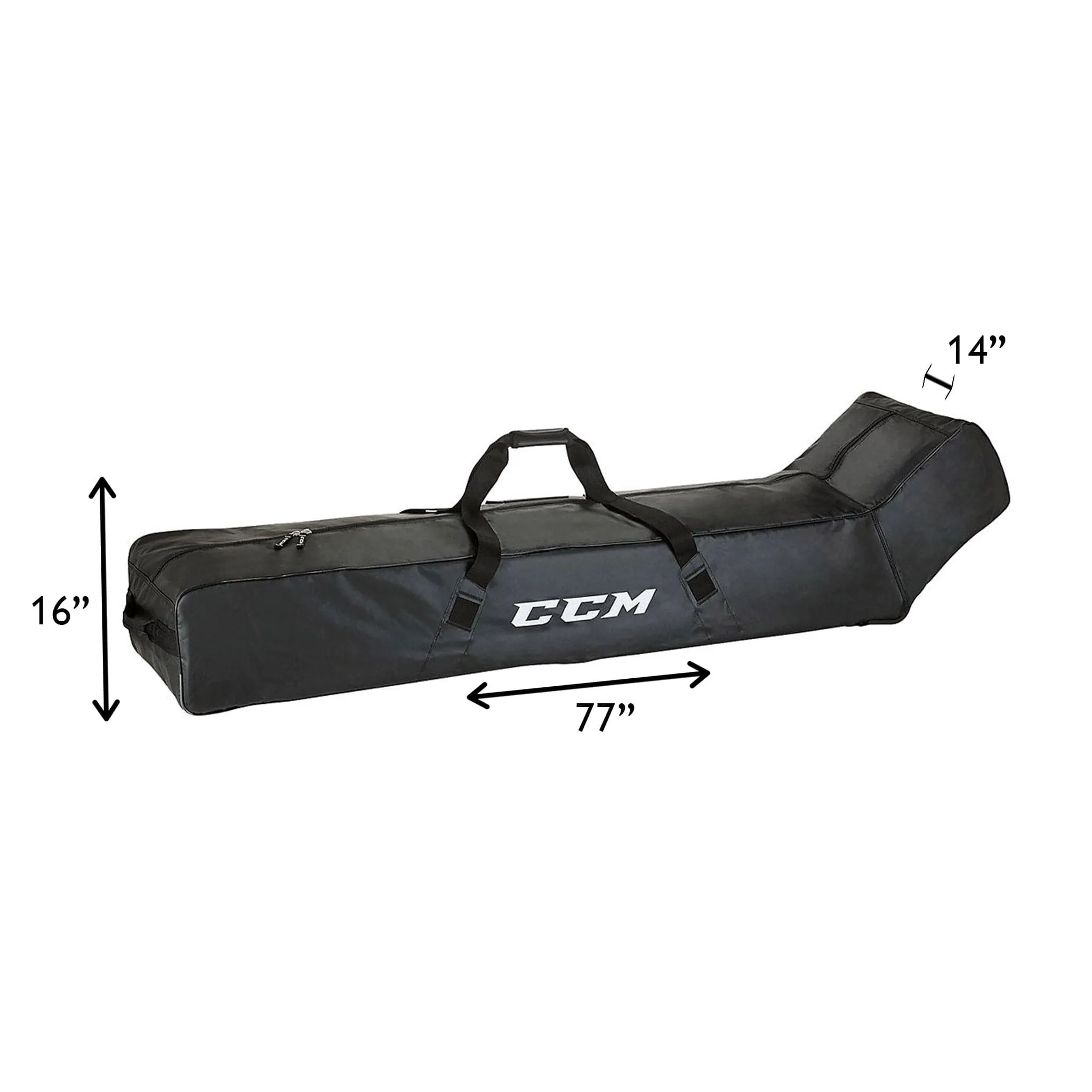 CCM Team Wheeled Hockey Stick Bag (2016)