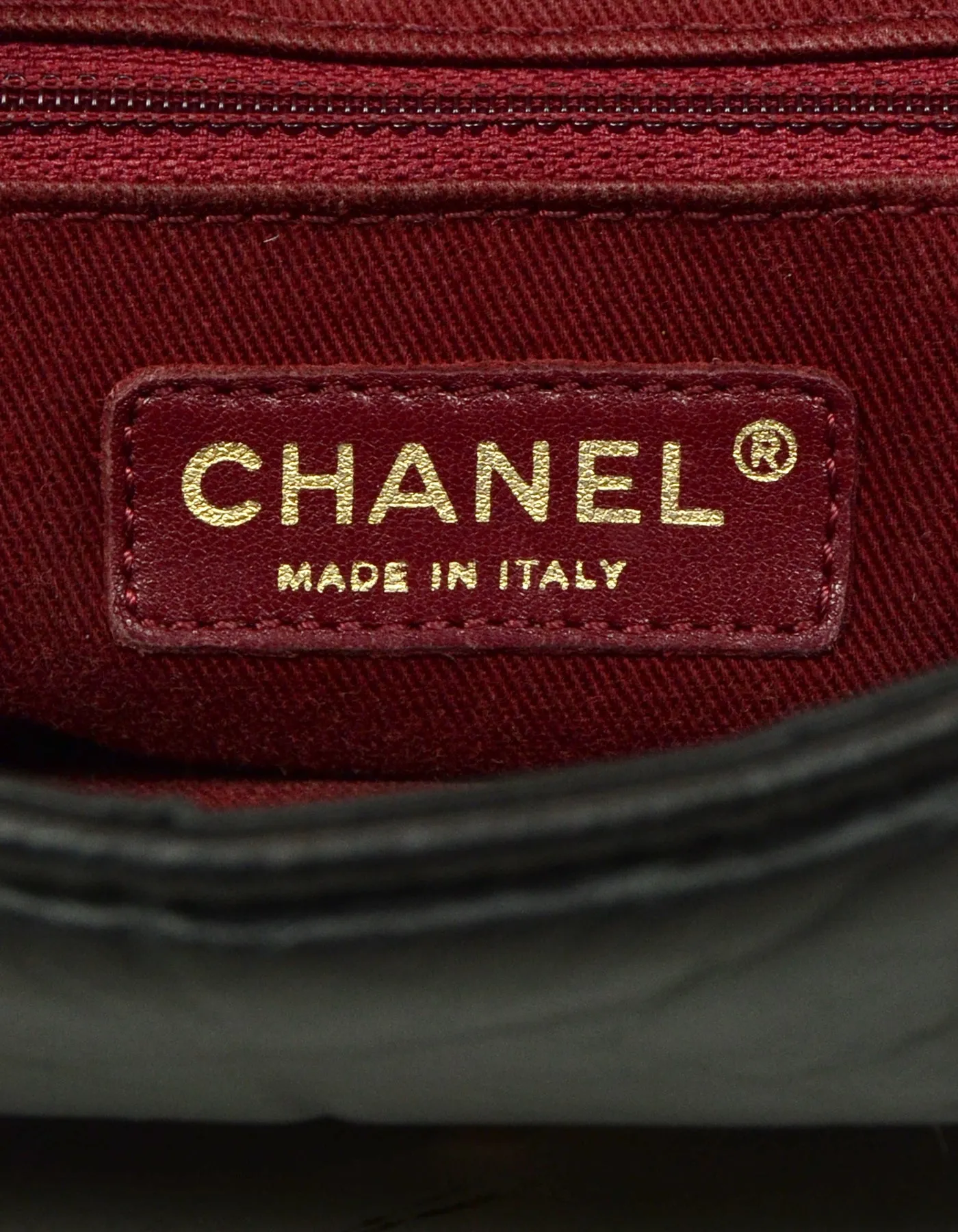 Chanel Black Calfskin Quilted Leather Medium Paris-Bombay Pondichery Flap Bag