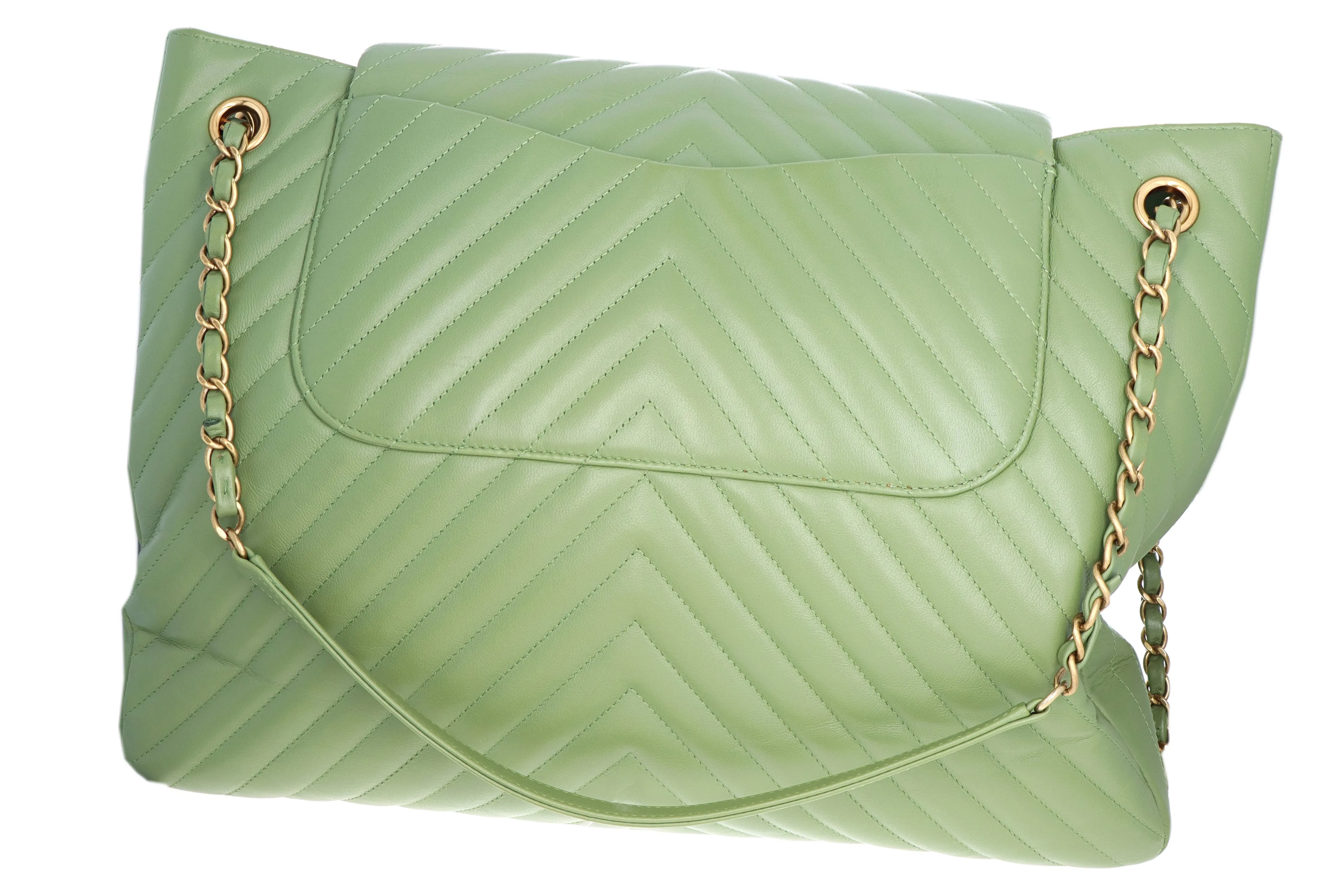 Chanel Quilted Lambskin Classic Flap Shopping Tote