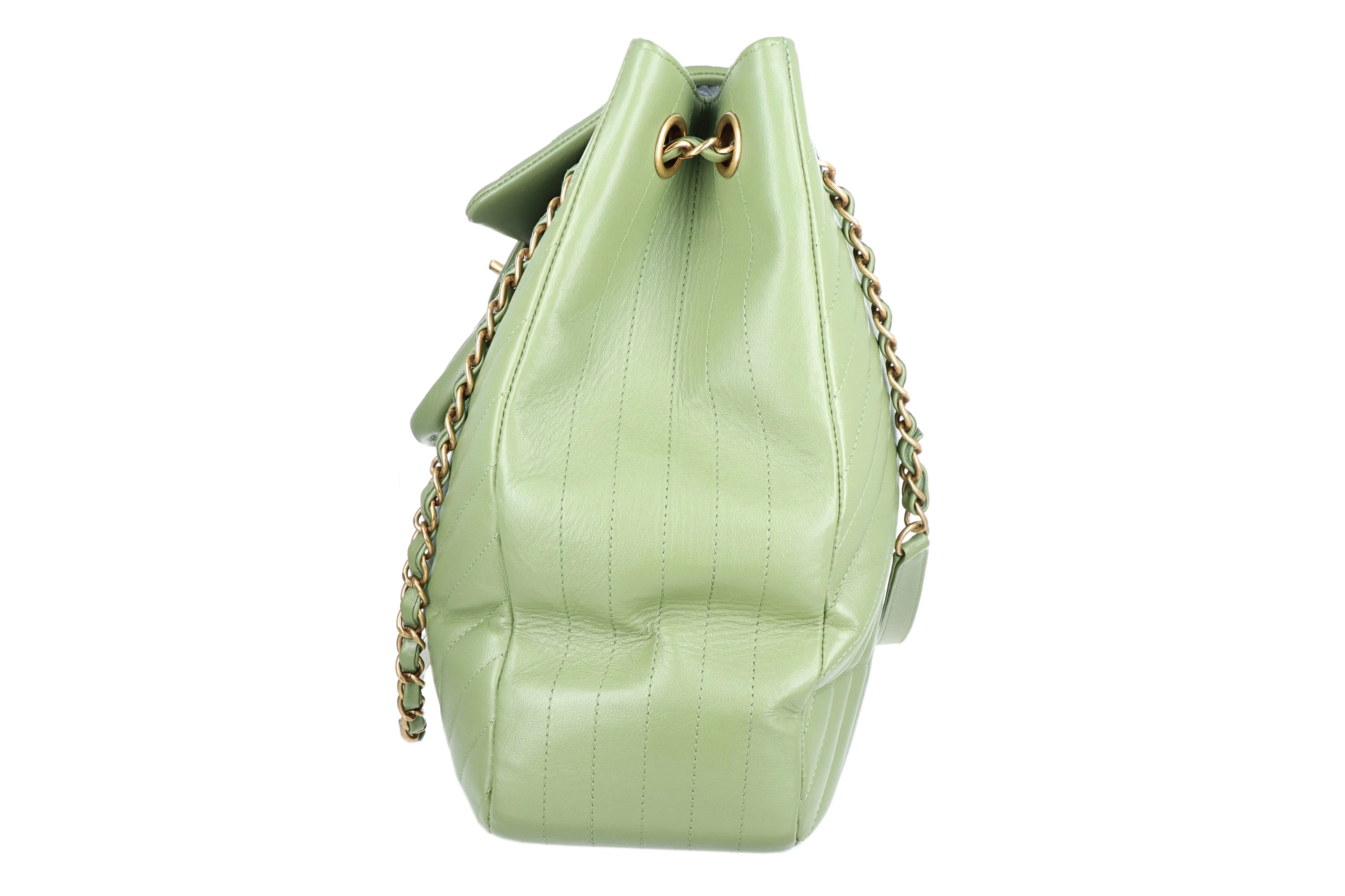 Chanel Quilted Lambskin Classic Flap Shopping Tote