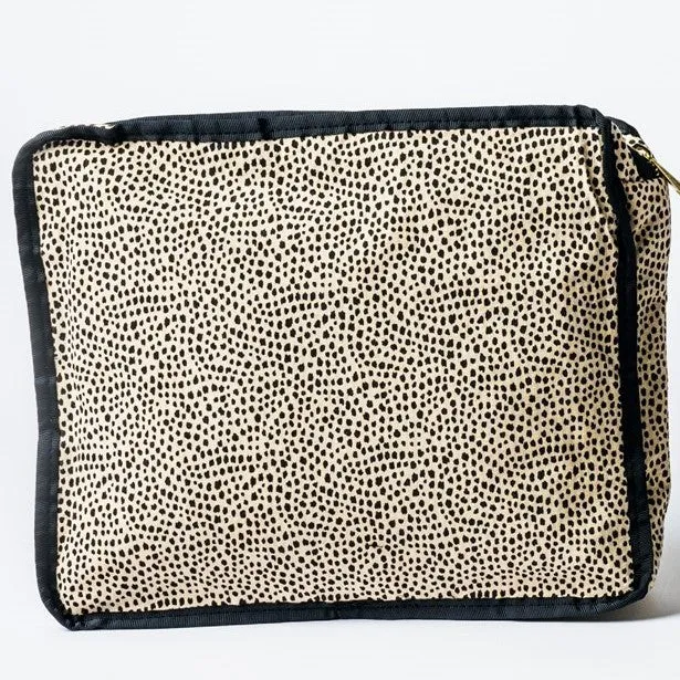 Cheetah Seersucker Packing Cube Stacking Set